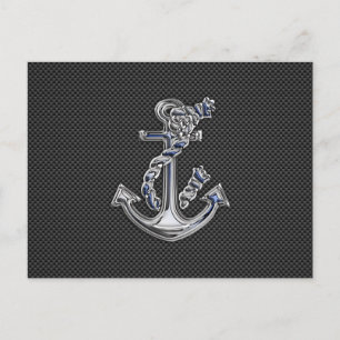 Postal Chrome Like Rope Anchor on Carbon Fiber