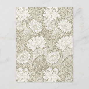 Postal Chrysanthemum Ivory, William Morris