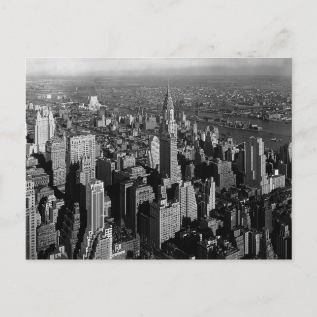 Postal Chrysler Building New York Manhattan (Anverso)