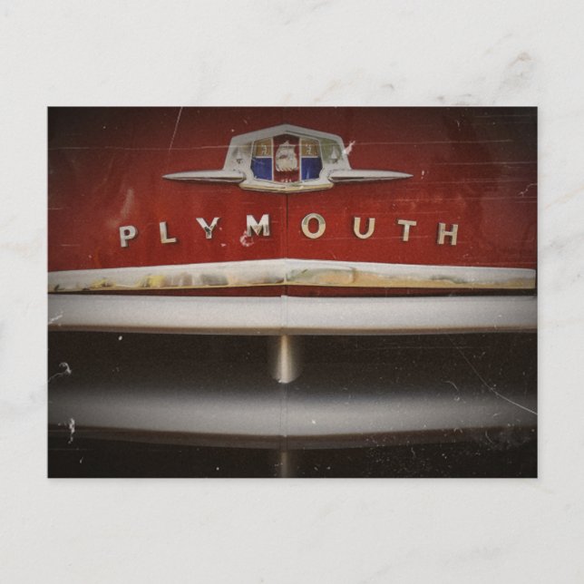 Postal Chrysler Plymouth (Anverso)
