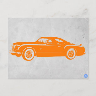 Postal Chrysler Vintage Naranja