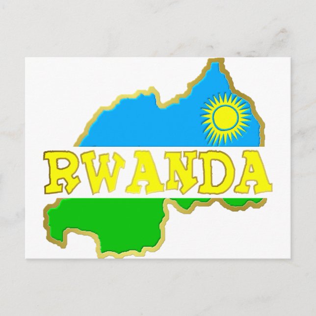 Postal Chucherías 2 de Rwanda (Anverso)