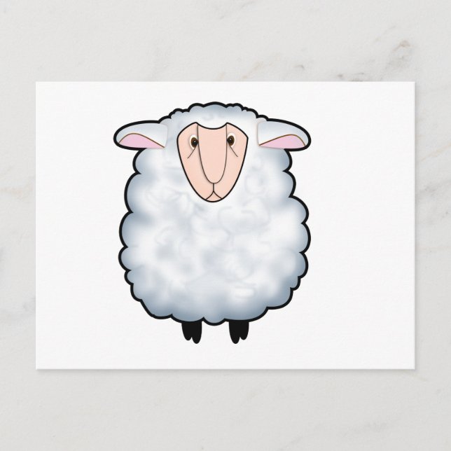 Postal Chuck the Sheep (Anverso)