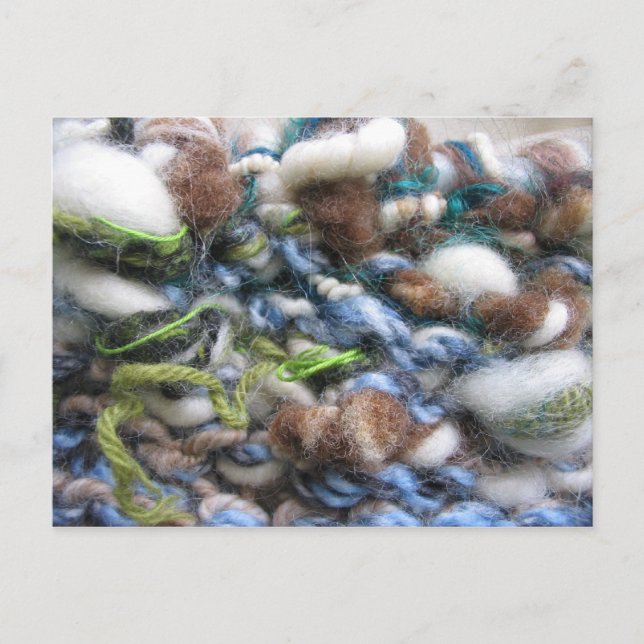 Postal Chunky Knit Postcard (Anverso)