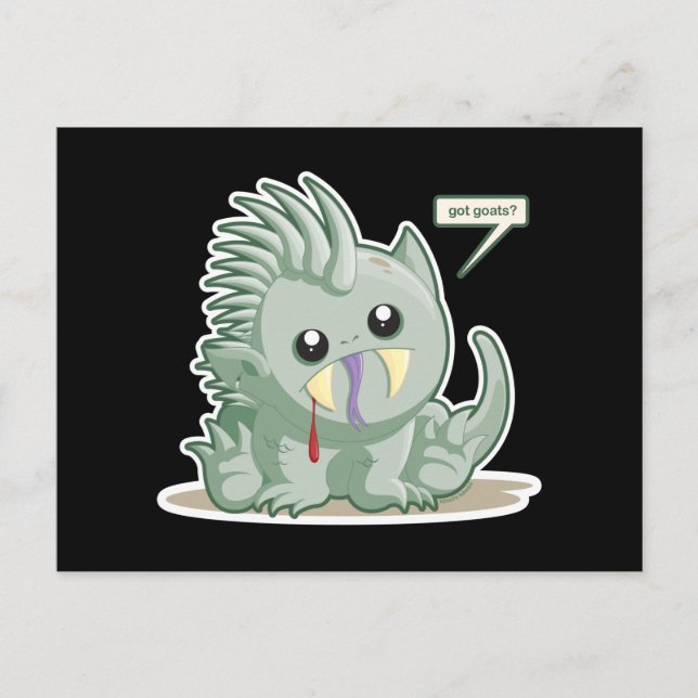 Postal Chupacabra (Anverso)