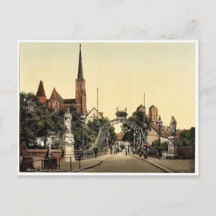 Postal Church Bridge, Breslau, Silesia, Alemania (es deci
