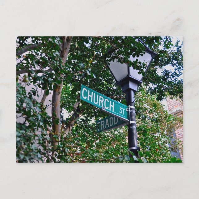 Postal Church & Tradd St. (Anverso)