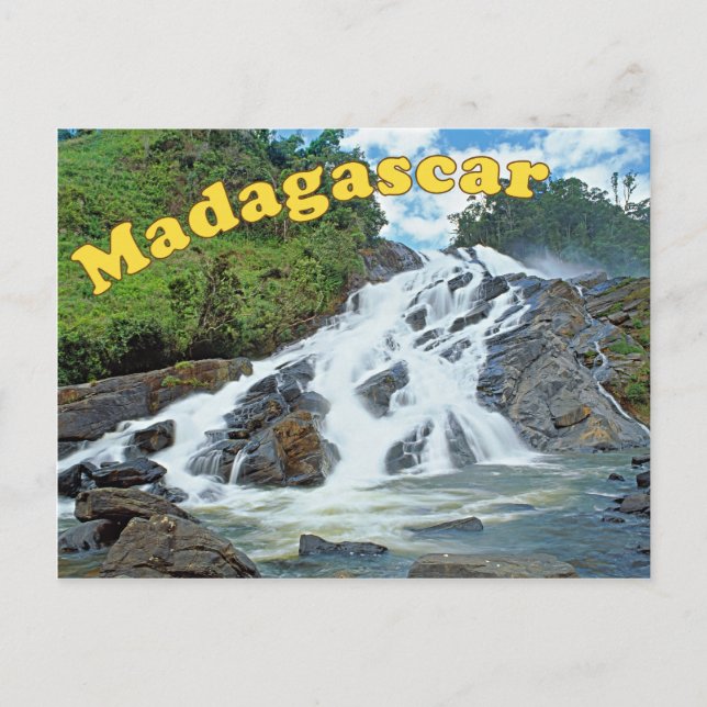 Postal Chutes du Koma (Anverso)