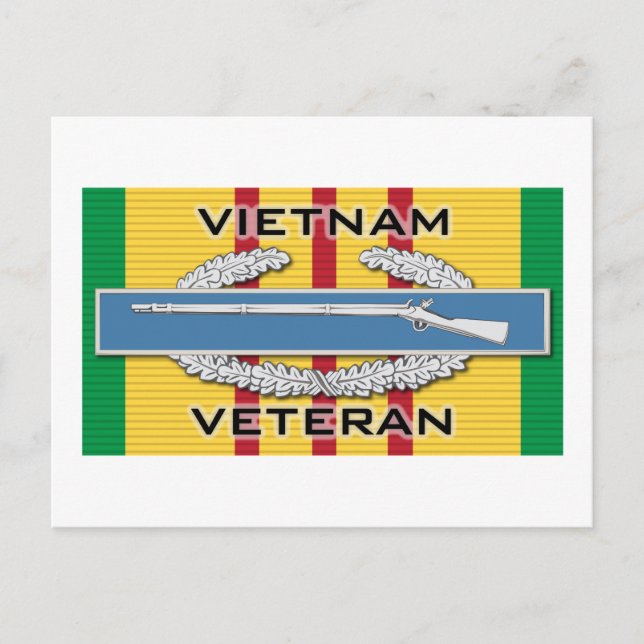 Postal CIB Vietnam Veteran (Anverso)