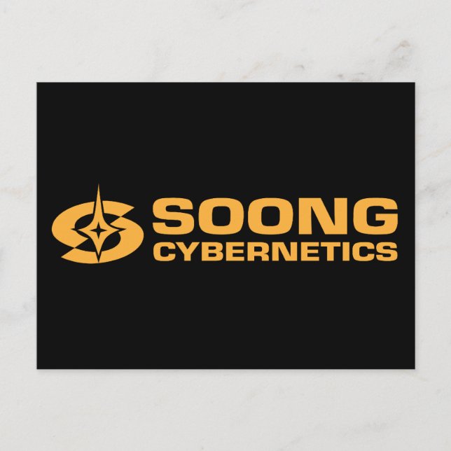 Postal Cibernetica Soong - Noonien Soong (Anverso)