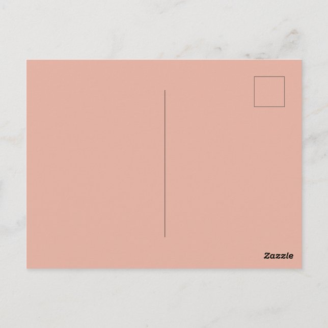 Postal Cicada Tropical (Reverso)