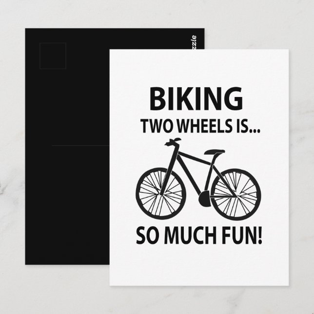 Postal Ciclismo Bicicleta Ciclismo Ciclista Ciclismo (Anverso / Reverso)