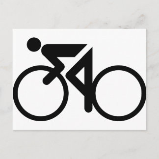 Postal ciclismo en bicicleta