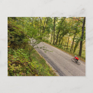 Postal Ciclismo En Carretera Rural