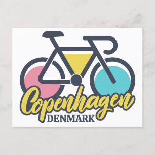 Postal Ciclismo en Copenhague Dinamarca