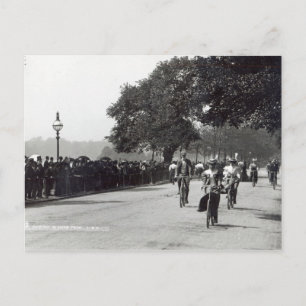 Postal Ciclismo en Hyde Park, 1910