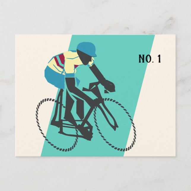 Postal Ciclista #3 (Anverso)