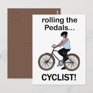 Postal Ciclista Bicicleta Bici