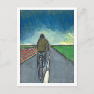 Postal Ciclista/Ciclista flamenco