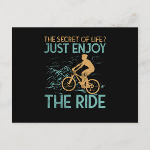 Postal Ciclista de montaña Bicicleta de montaña