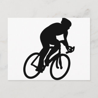 Postal ciclista el Tour de Francia que compite con la