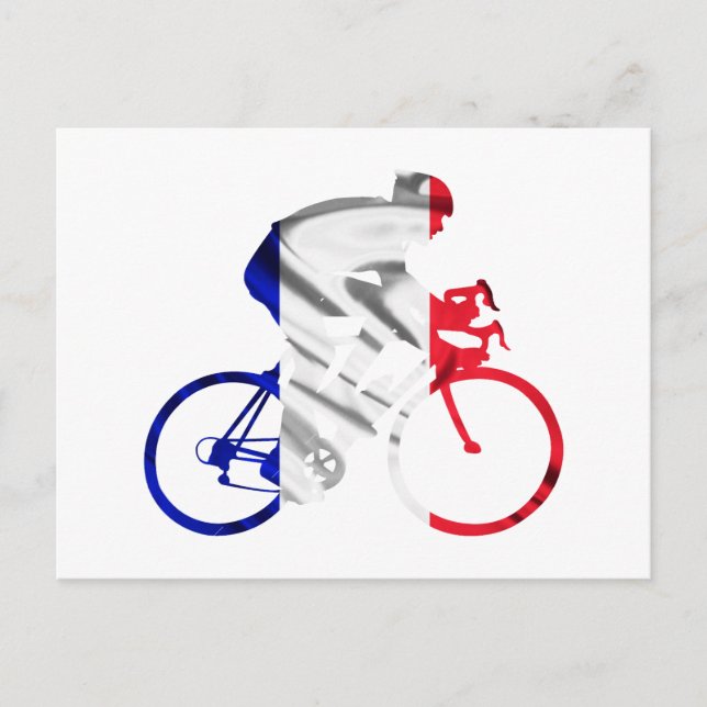Postal Ciclista Tour de francia (Anverso)