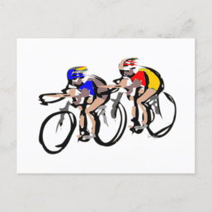 Postal ciclistas bagagelabel
