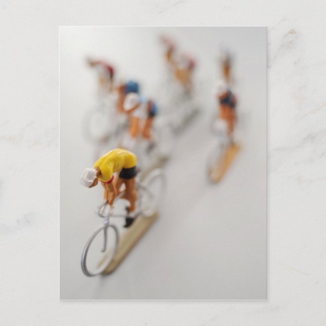 Postal Ciclistas modelo (Anverso)