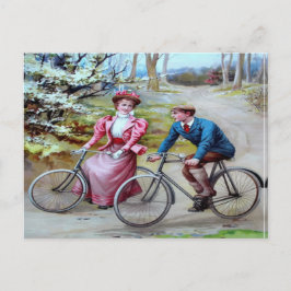 Postal Ciclistas Vintage