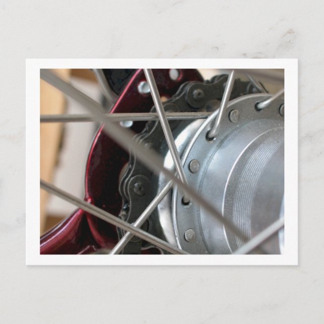Postal Ciclo de bicicleta Ciclismo Ciclismo Ruedas Traser (Anverso)