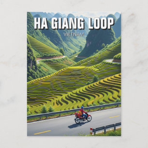 Postal Ciclo de Ha Giang Vietnam Viajes
