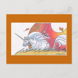 Postal Ciclo unicornio - Otoño ©1999