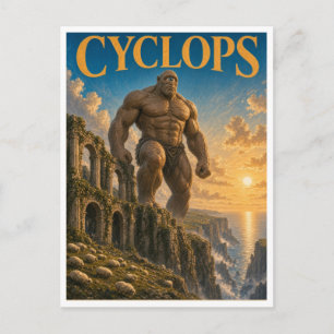 Postal Cíclope, Monstruo de Fantasía Gótica