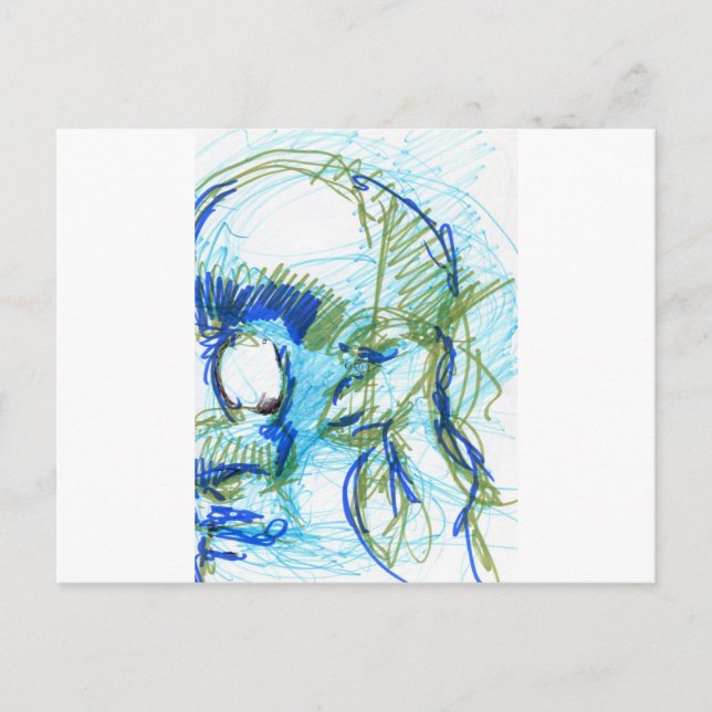 Postal Ciclopeo y el Troglodyti (Anverso)