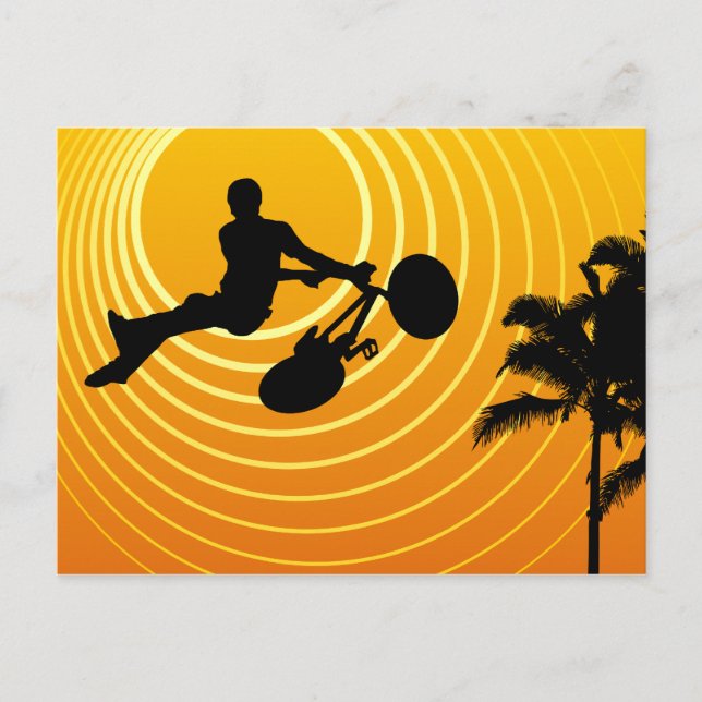 Postal ciclos de luz solar (Anverso)