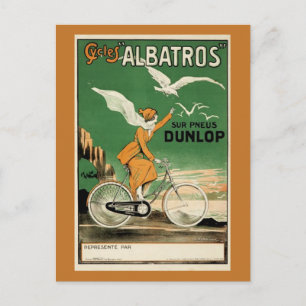 Postal Ciclos vintage Albatros