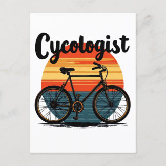 Postal Cicólogo: Tee de ciclista energético - para ciclis