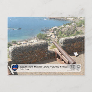 Postal Cidade Velha, Centro Histórico de Ribeira Grande