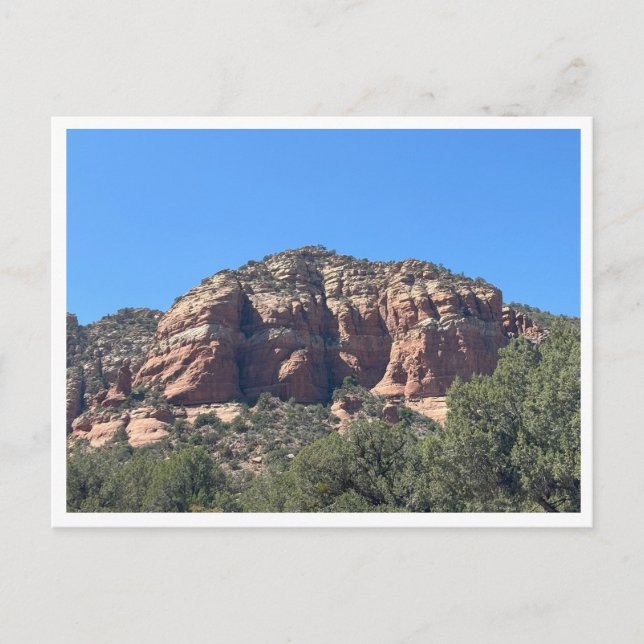 Postal cielo azul claro (Anverso)