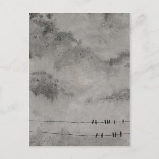 Postal cielo azul googbye