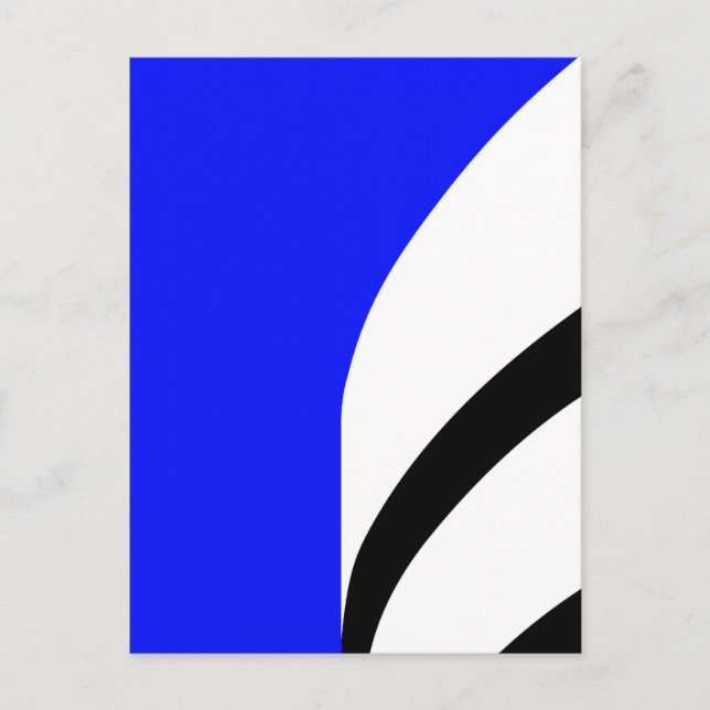 Postal Cielo azul - Selección de galería de arte (Anverso)