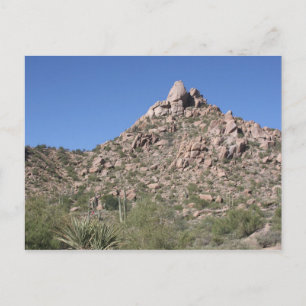 Postal Cielo azur sobre Pinnacle Peak
