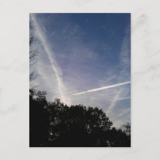 Postal Cielo cruzado