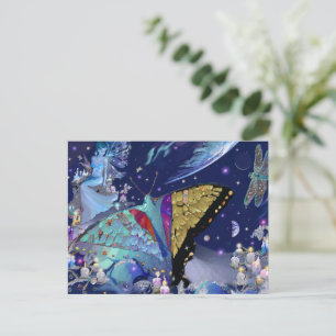 Postal Cielo de Mariposas