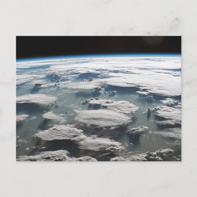 Postal Cielo de tormenta sobre la Amazonía (Anverso)