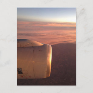 Postal Cielo de un avión 8