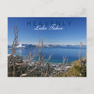 Postal Cielo en el lago Tahoe
