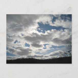 Postal Cielo invernal
