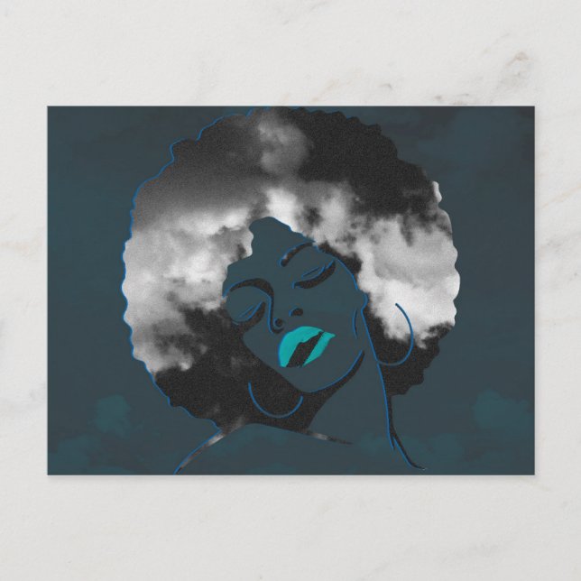 Postal "Cielo Nocturno" (Anverso)