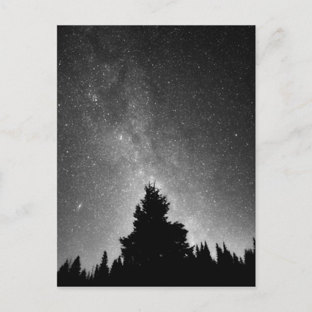 Postal Cielo nocturno (Anverso)